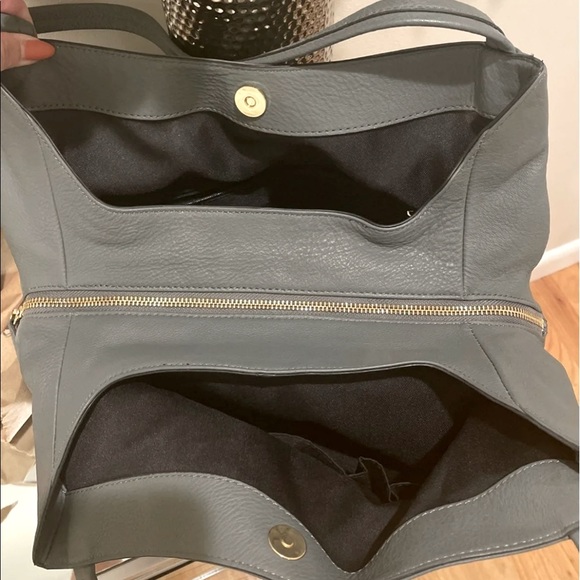 Gray with gold hardware Vince Camuto purse - Picture 2 of 3